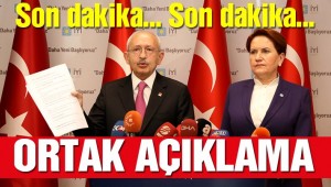 Son dakika: Kılıçdaroğlu ve Akşener'den ortak oy sayımı açıklaması! 'Milli irade bu saygısızlığı affetmez'
