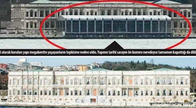 Tarihi sarayda akıl almaz görüntü: Saraykondu kimin için yapıldı?
