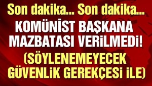 TUNCELİ'DE GÖREVİ DEVRALMAYA GİDEN KOMÜNİST BAŞKAN'A KAYYUM ŞOKU