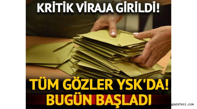 Yerel seçim sonuçlarıyla ilgili kritik viraj! YSK'ya başvuru süreci başladı