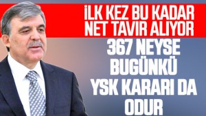 Abdullah Gül'den YSK'nın kararına ilk yorum