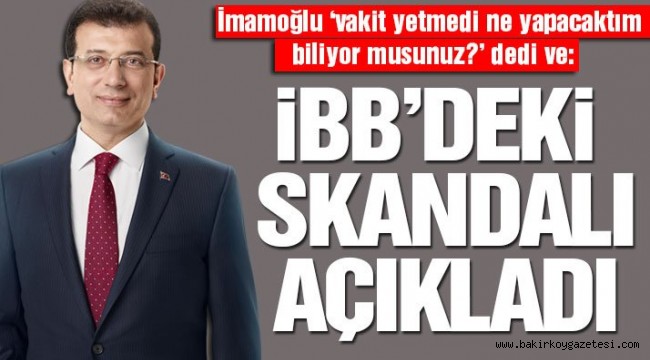 Ekrem İmamoğlu: Bir genel sekreterin üç arabası olur mu