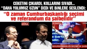 EKREM İMAMOĞLU'NDAN TARİHİ KONUŞMA!