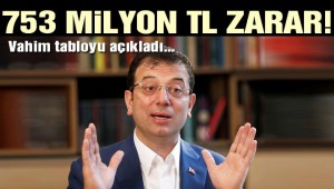 Ekrem İmamoğlu'nun açıkladığı vahim tablo: 753 milyon TL zarar