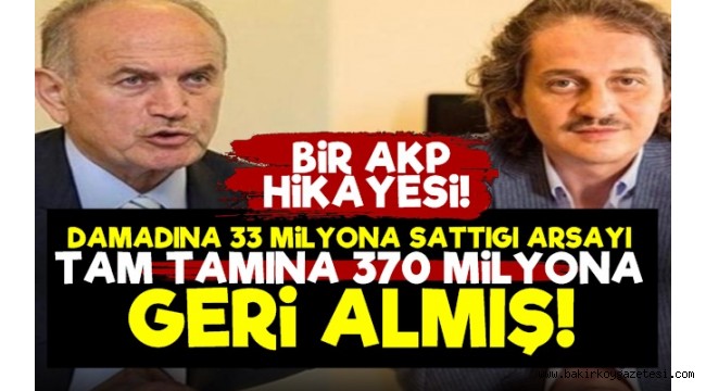 İBB AKP döneminde, 33 Milyona Satıp 370 Milyona Geri Almış!