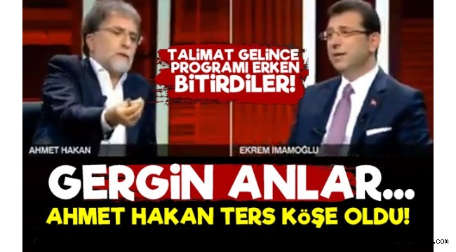 İmamoğlu'ndan Ahmet Hakan'a: Belediye Başkanını savunacaksan çağır onu onunla konuşayım