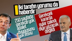 İmamoğlu ve Yıldırım'dan gerekçeli karara ilk yorum