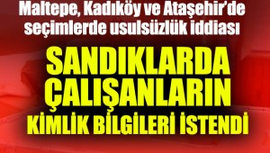 İstanbul'da 100'den fazla sandık kurulu başkanı şüpheli! 32 ayrı soruşturma açıldı...