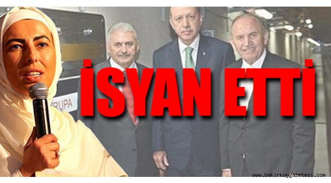 Nihal Olçok'u isyan ettiren Binali Yıldırım fotoğrafı