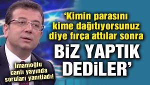 "O ZAMAN TÜRKİYE'DE HER SEÇİMİ TEKRAR SAYALIM"