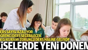 Okullarda Yeni eğitim sisteminin ayrıntıları belli oldu