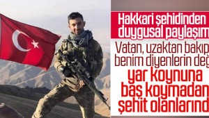  Ordulu şehidin sosyal medya paylaşımı yürekleri dağladı yürekleri dağladı