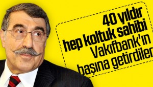 Vakıfbank'ın yeni patronu: Abdulkadir Aksu