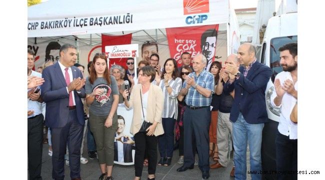 BAKIRKÖY'DE CHP RÜZGARI