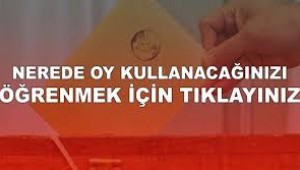 Bakırköy'de nerede oy kullanacağınızı öğrenmek için!