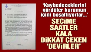 Bakırköy'de Seçime saatler kala İBB'de jet hızıyla dikkat çeken devir!