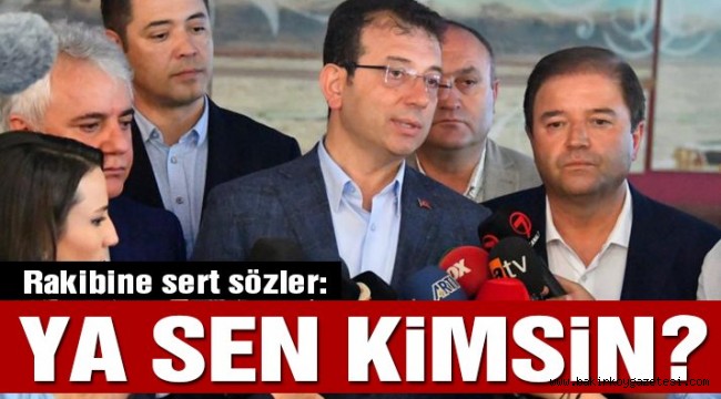 İmamoğlu'ndan Yıldırım'a: Ya sen kimsin? Hangi sıfatla indirim yaptın?