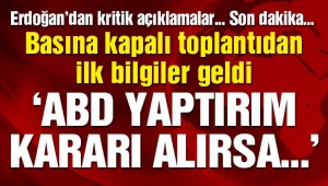 Son dakika… Erdoğan yabancı basına konuştu: ABD yaptırım uygularsa…
