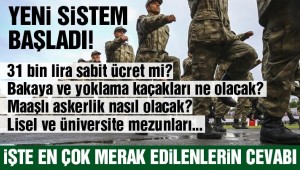 Yeni askerlik sistemi ve bedelli askerliğin detayları
