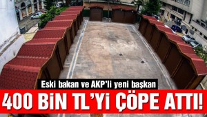 AKP, 400 bin TL'ye mal olan yöresel pazarı açmadan kapattılar