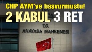 AYM, CHP'nin KHK'larla ilgili iptal başvurusunu karara bağladı