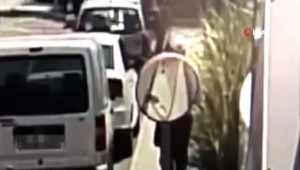 Bakırköy'de Dominik uyruklu hırsız kamerada