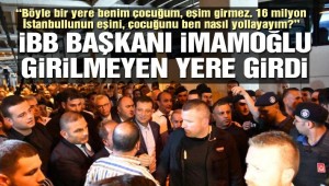 İmamoğlu'ndan otogar yorumu: Böyle bir yere eşim çocuğum girmez