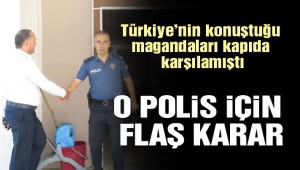 O polis görevden alındı
