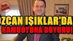 ÖZCAN IŞIKLAR'DAN YALAN ALGI OPERASYONUNA CEVAP!
