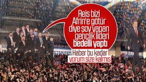 'Reis bizi Afrin'e götür' sloganının mucidi AKP'li başkan bedelli askerliğini tamamladı