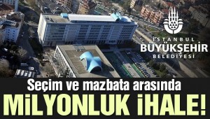 Seçim ve mazbata arasında dikkat çeken ihale