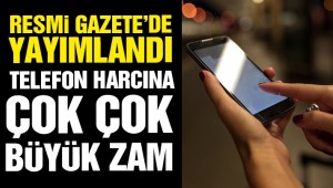 Yurt dışından getirilen telefon harçları yükseldi