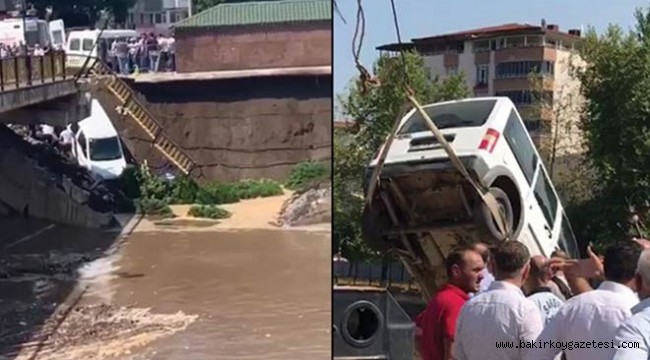 Samsun'da köprü çöktü, AKP'li başkan vatandaşı suçladı