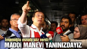  İBB BAŞKANI İMAMOĞLU İSTANBULDA!