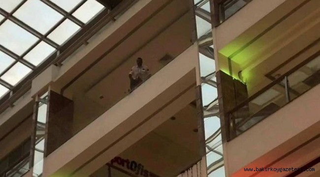AirPort AVM'de intihar girişimi