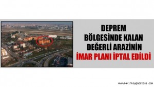 Bakırköy'de Deprem bölgesinde mahkeme iptal etti,bakanlık yeniden rant dedi!