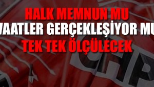 CHP belediyelerini 'teftiş' edecek