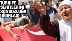 Diyarbakır şehitleri son yolculuklarına uğurladı