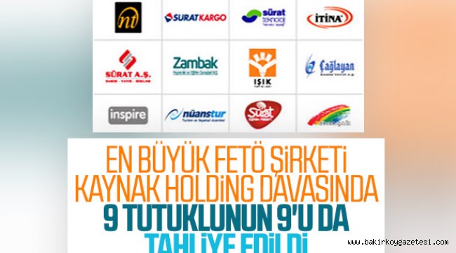 Kaynak Holding davasında tutuklu sanık kalmadı