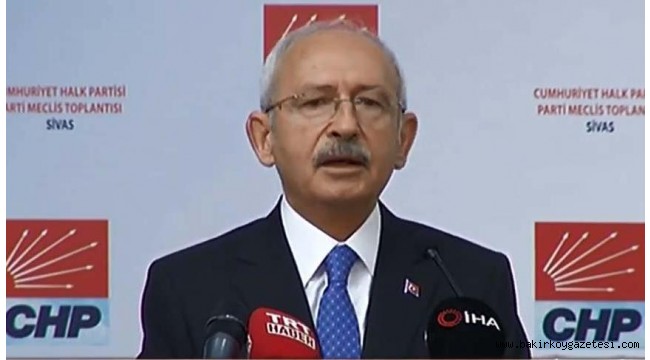 Kılıçdaroğlu'ndan Sivas Kongresi'nin 100. yılında manifesto gibi konuşma!
