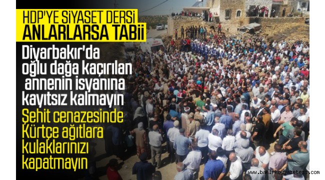 Mardinli şehit son yolculuğuna uğurlandı