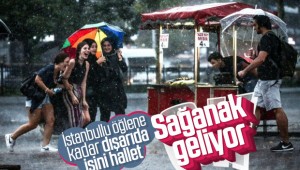 Meteorolojiden İstanbul için yağmur uyarısı