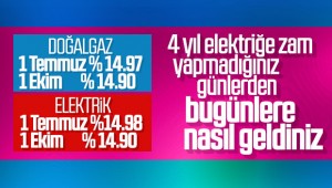 AKP İktidarından yeniden Doğalgaz ve elektriğe art arda büyük zamlar
