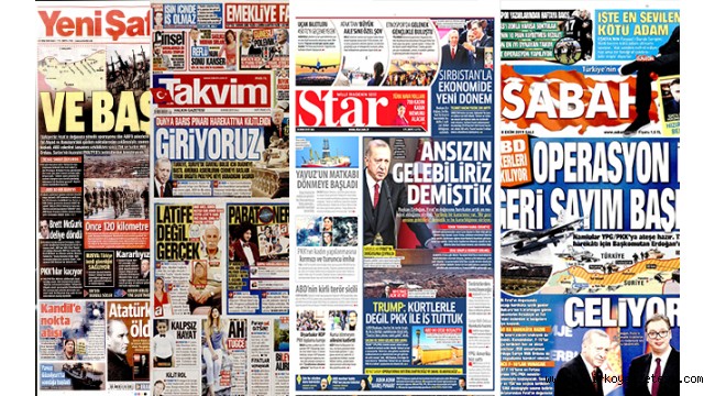 AKP medyası burada değil! Trump bizi tehdit etmemiş gibi !!!