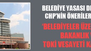 AKP'nin belediye yasasına muhalefetten sert tepki: Yetki gaspına izin vermeyiz