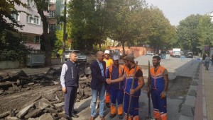 BAŞKAN DR. KERİMOĞLU YOL BAKIM ASFALTLAMA ÇALIŞMALARINA YERİNDE İNCELEDİ!