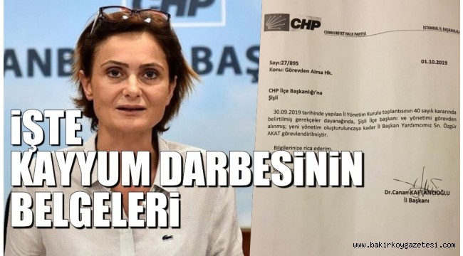CHP 'DE O BELGELERE ULAŞTIK!