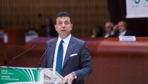 Ekrem İmamoğlu Strasburg'da konuştu!