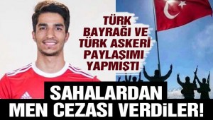 İran'da Barış Pınarı Harekatı'nı destekleyen futbolcuya men cezası verildi