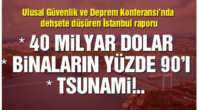 İSTANBUL DEPREMİ ULUSAL KRİZE NEDEN OLUR!